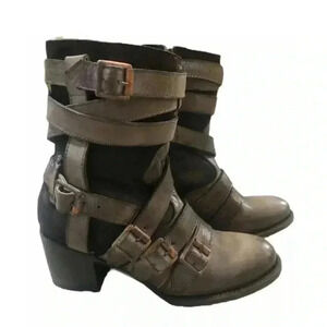 Freebird By Steven Distressed Boots Size 7 Colt